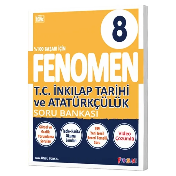 Fenomen Okul Yayınları LGS T.C. İnkılap Tarihi ve Atatürkçülük Soru Bankası