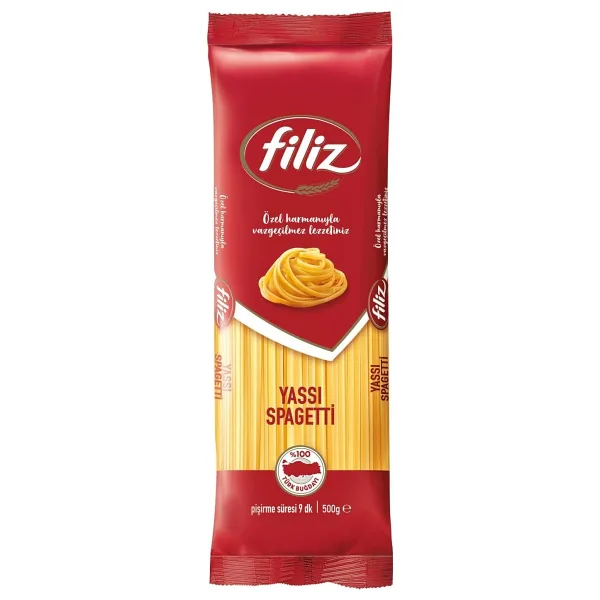 Filiz Yassı Spagetti Makarna 500 gr