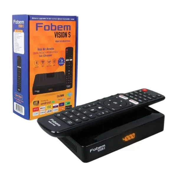 Fobem Vision S 32 GB 6K Hibrit Android TV Box