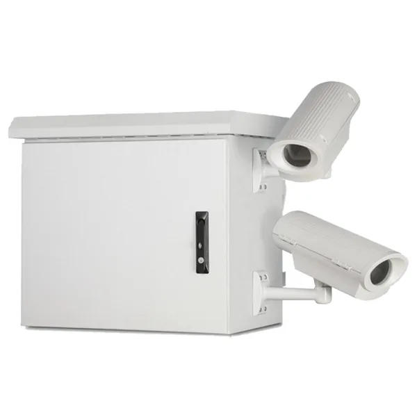Formrack 9U 600x450 Mobese IP66 Çift Cidarlı Direk Tipi