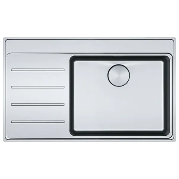 Franke Mythos MYX 211-86 TPL Sağ Çelik Eviye