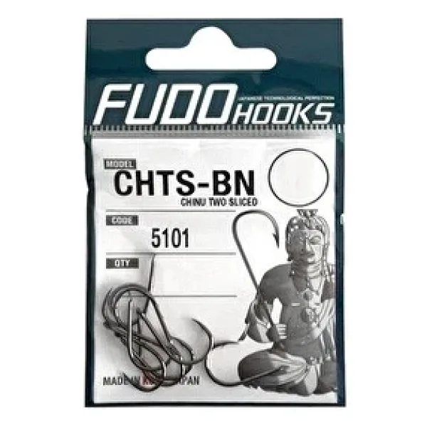Fudo CHTS-BN Chinu Two Sliced Olta İğnesi Black Nickel-NO:10