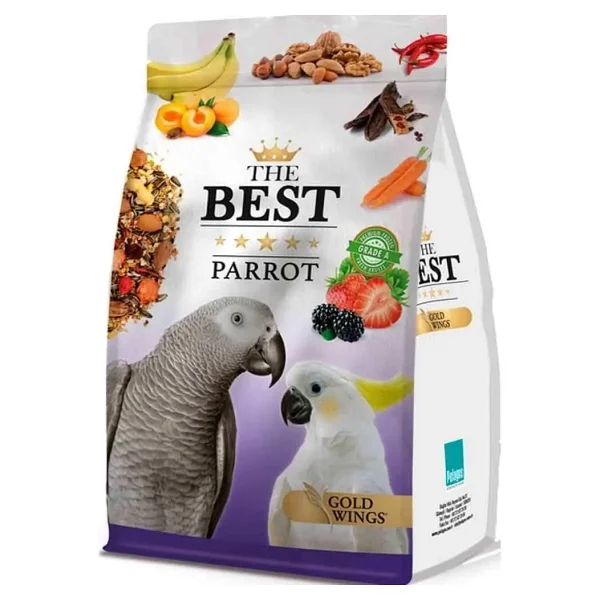 Gold Wings The Best Meyveli ve Kuruyemişli 1.25 kg Papağan Yemi