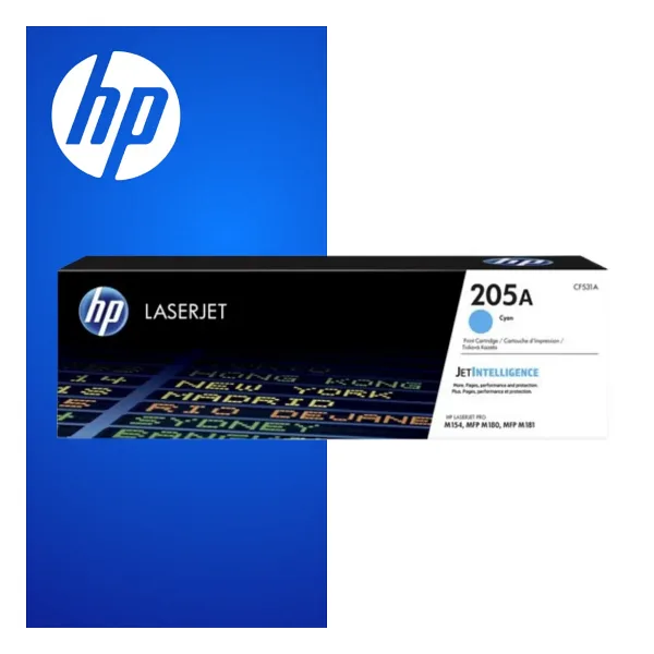 HP 205A CF531A Mavi Toner