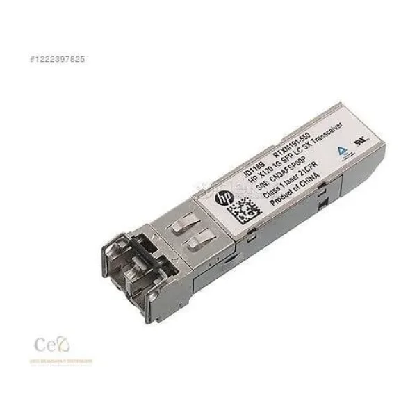 Hp JD118B X120 1G SFP LC SX Transceiver