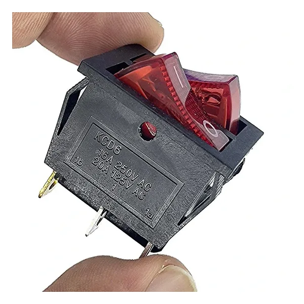 IC-101 İkili Işıklı Anahtar KCD2-2101-B Kalite