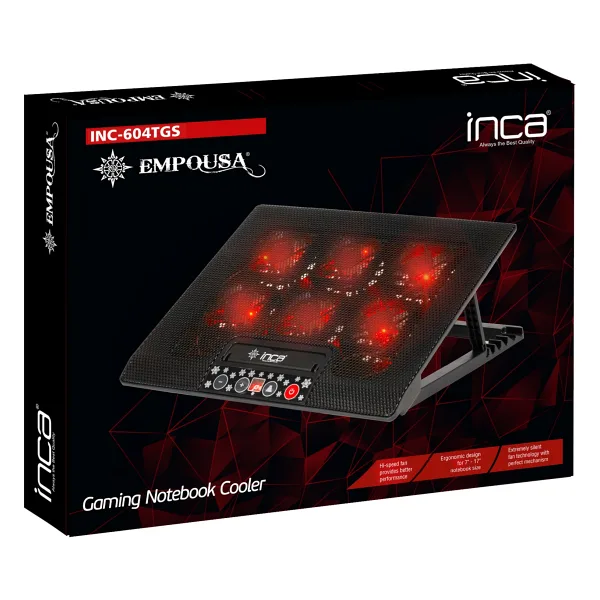 Inca Stage INC-604TGS 6 Fanlı Laptop Soğutucu