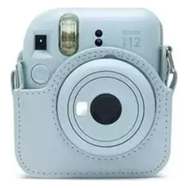 Instax Mini 12 Mavi Fotoğraf Makinesi Omuz Çantası