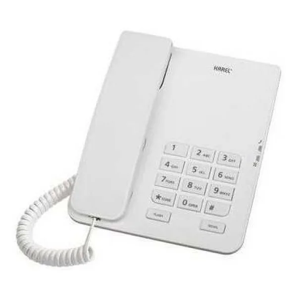 Karel TM140 Beyaz Masaüstü Telefon
