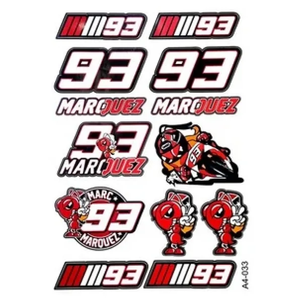 Marquez Karma Sticker (Etiket) Seti