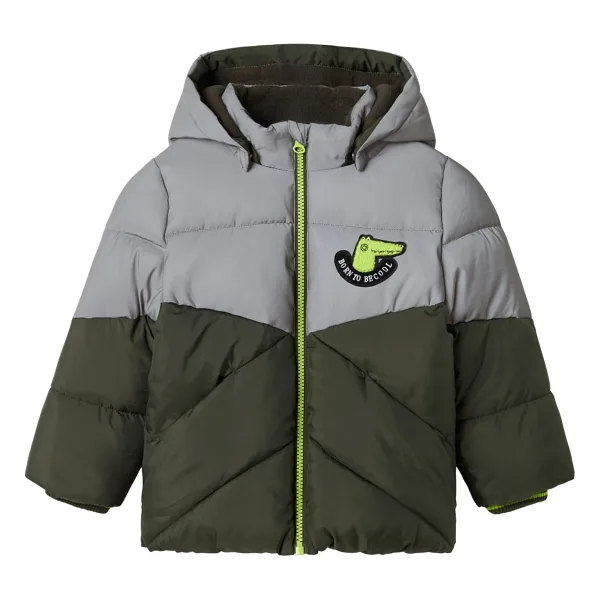 Name It Yeşil Erkek Çocuk Şişme Mont, 3 Yaş