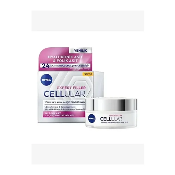 Nivea Expert Filler Yoğun Yaşlanma Karşıtı Gündüz Bakım Kremi 50ml