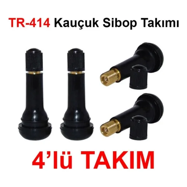 OEM Tr-414 Çin Kauçuk Sibop Takımı (4 ADET SET)