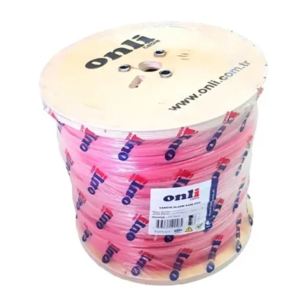 Onli 2x2x0.80mm JyStY Yangın Alarm Kablosu 500mt