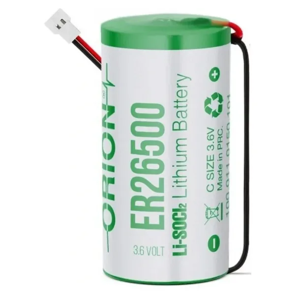 Orion Pil Lityum ER 26500 H 3.6V 10CM + MOLEX 51005