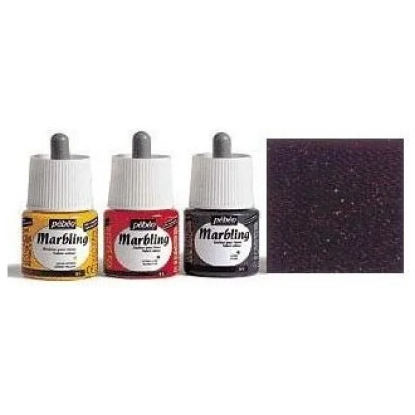 Pebeo Marbling Ebru Boyası 09 Black
