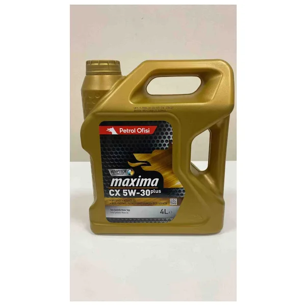 Petrol Ofisi Maxima CX 5W-30 4 lt Motor Yağı - 2024