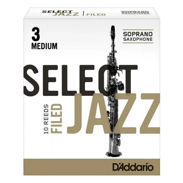 Rico Jazz Select RSF10SSX3M Soprano Saksafon Kamışı No:3 Medium