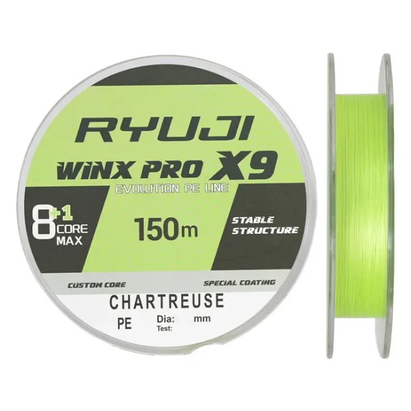 Ryuji Winx Pro 9X 150 m 0.14 mm 10.2 kg Chartreuse İp Misina