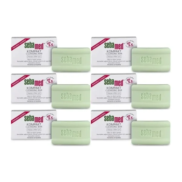 Sebamed Hassas Ciltler için 100 gr 6 Adet Kompakt Sabun