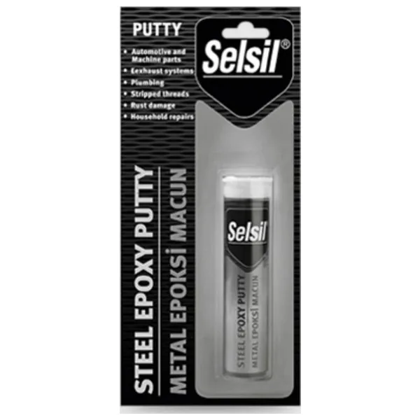 Selsil Steel Epoxy Putty 57 gr Epoksi Yapıştırıcı