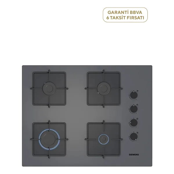 Siemens İQ300 EO7C8PP30O Gri Cam Ankastre Ocak