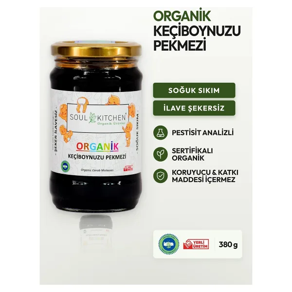 Soul Kitchen 380 gr Organik Keçiboynuzu Pekmezi