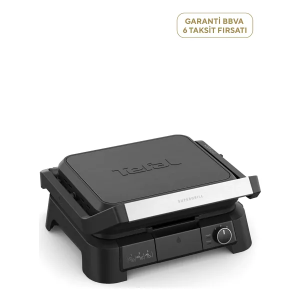 Tefal SuperGrill 3in1 2000 W Izgara ve Tost Makinesi