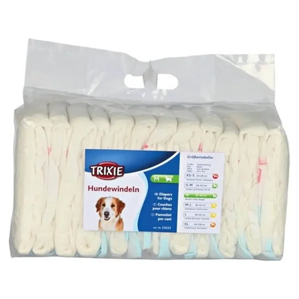 Trixie Köpek Külot Ve Pedi Medium 32-48Cm,12Adet