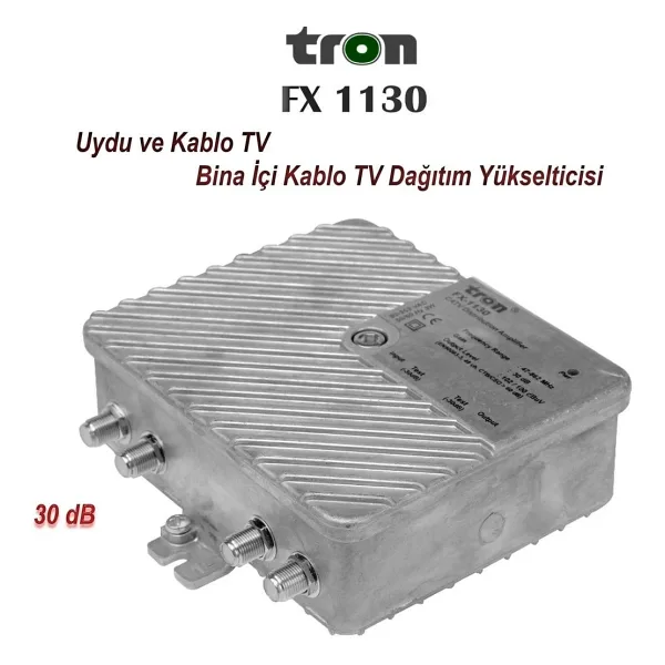Tron Fx 1130 Kablo Tv Bina Içi Dağıtım Yükselticisi