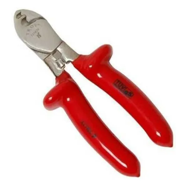 TROY 21829 İzoleli Kablo Kesme Makası (160mm)