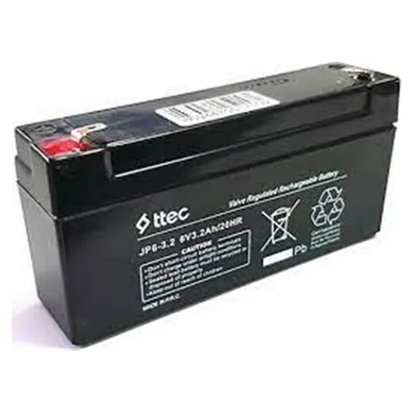 Ttec 6V 3.2AH Bakımsız Kuru Akü
