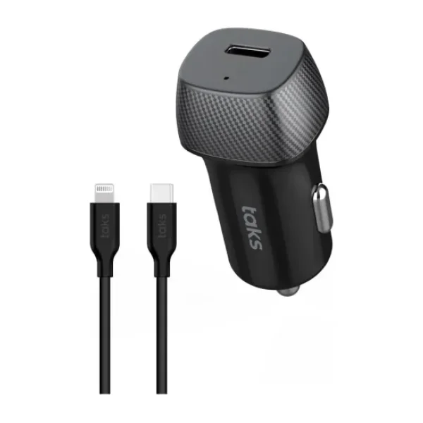 Ttec Taks 5CP01LS 30 W Lightning Kablolu Hızlı Araç Şarj Aleti