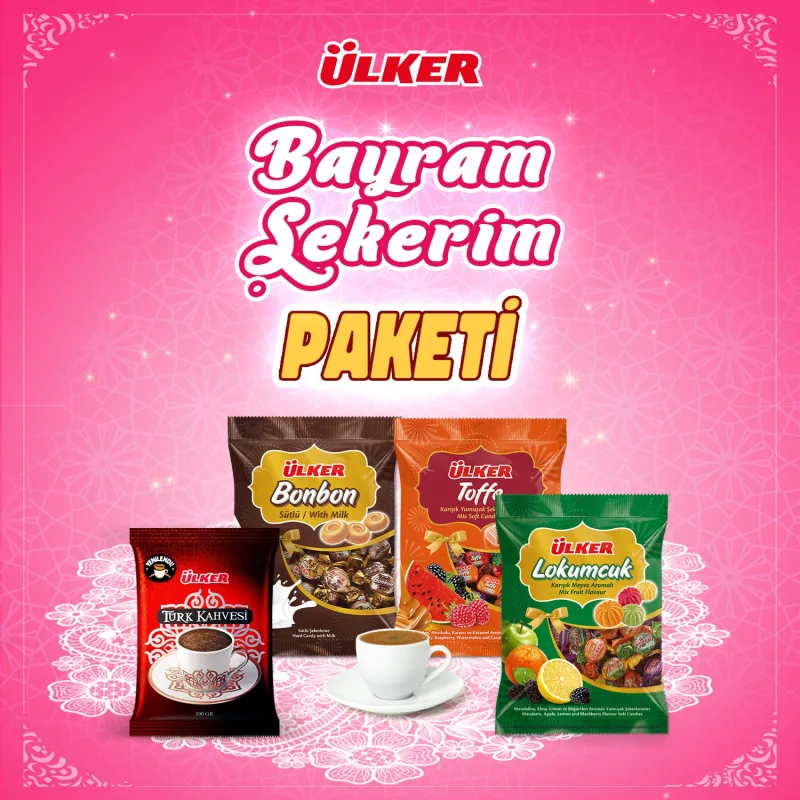 Ülker Lokumcuk Karışık Meyve Aromalı Şekerleme 350 gr