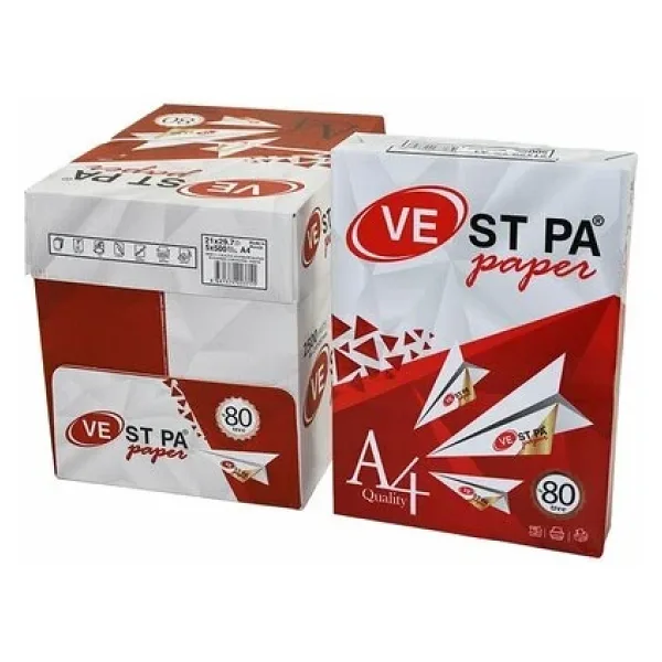 VE STPA OFFICE PAPER A4 FOTOKOPİ KAĞIT 2500LÜ 210X297MM (5264)