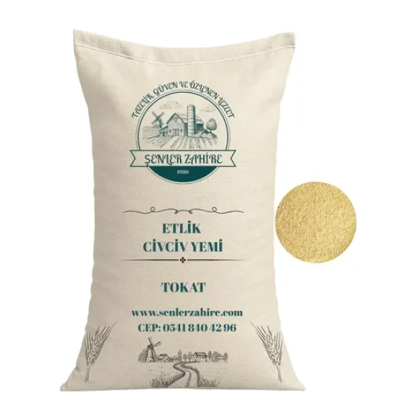 Vitaminli Mısırlı Etlik Civciv Yemi - Hızlı Büyüten Granül - 10 Kg
