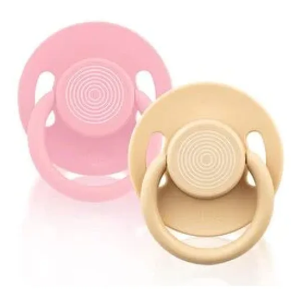 Wee Baby Cool Yuvarlak Uçlu Silikon No:1 0-6 Ay 2'li Emzik