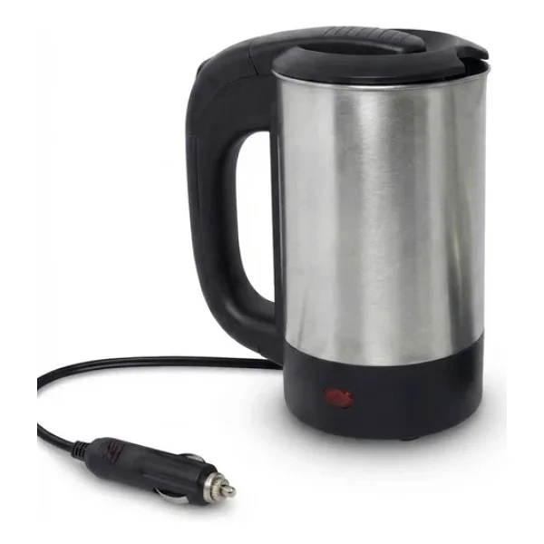 Yek Outdoor 24v Araç İçi Su Isıtıcı Kettle 800 Ml Paslanmaz Çelik