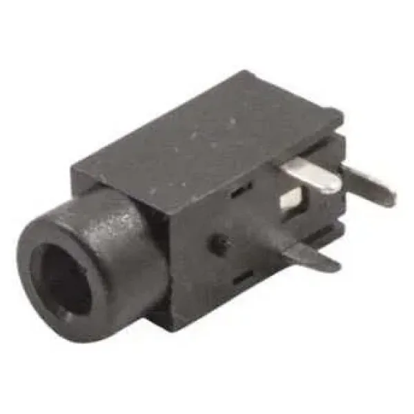 2.5mm Stereo Jack Dişi - Siyah