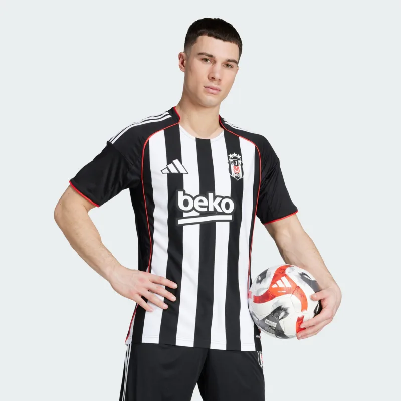 Adidas JD1416 2025/2026 Deplasman Erkek Çubuklu Beşiktaş Forması
