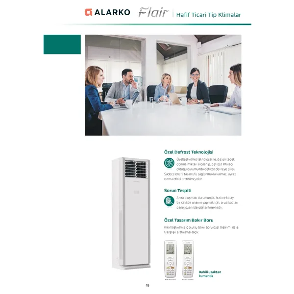 Alarko Carrier Salon Tipi 42.000 Btu Inverter Klima 48K