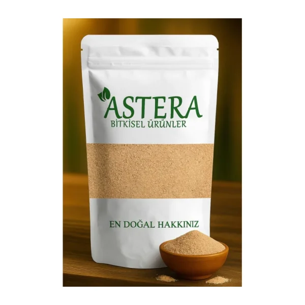 Astera 750 gr Glutensiz Karnıyarık Otu Tohumu Tozu Psyllium Toz ( Yeni Öğütülmüş )