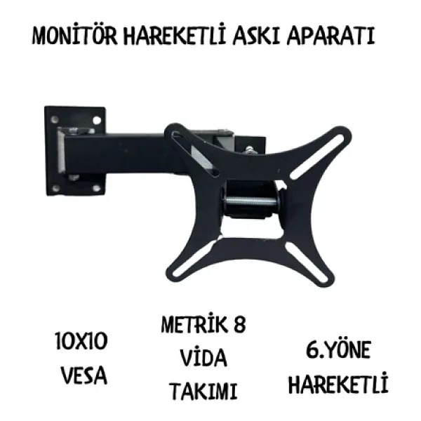 Asus 15,6 Vt168h Monitör Hareketli Askı Aparatı AS3741