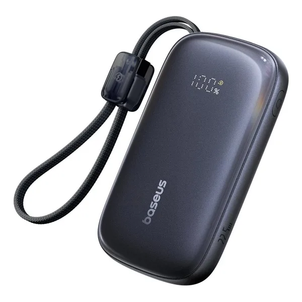 Baseus Enerfill FC21 QPow3 Ultra Siyah 22.5 W 10000 mAh Powerbank