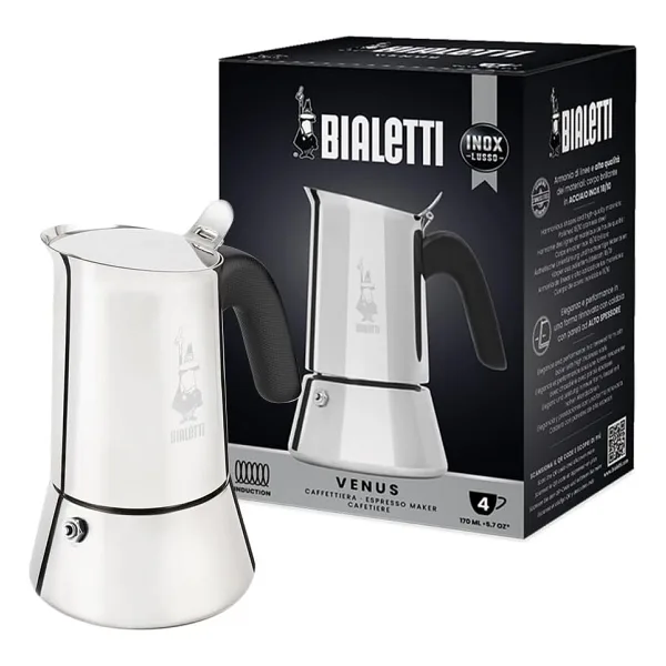 Bialetti Venüs Gümüş 4 Cup Moka Pot