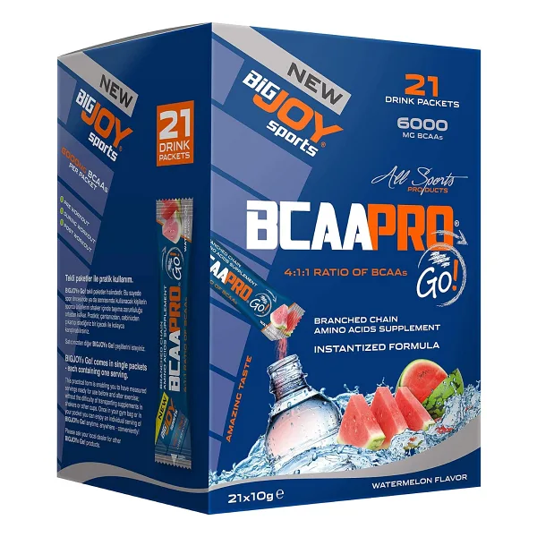 BigJoy BCAAPro Go! 10 gr x 21 Paket