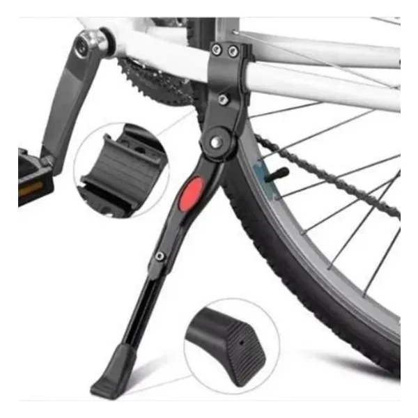 Bike Sky Bisiklet Yan Sehpa Kelepçeli Arka Ayaklık Alüminyum Park Ayağı
