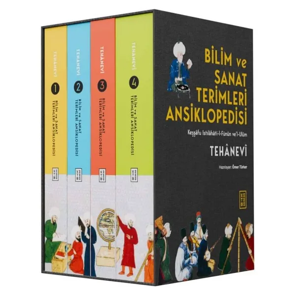 Bilim ve Sanat Terimleri Ansiklopedisi (4 Cilt - Kutulu) - Tehanevi