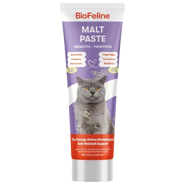 Biofeline 100 Gr Malt Kedi Macunu