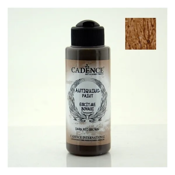 Cadence Eskitme Boyası 120 ml 306 Kızıl Kahve